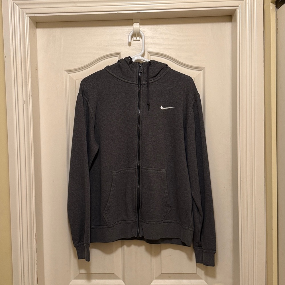 Nike Charcoal Full-Zip Hoodie